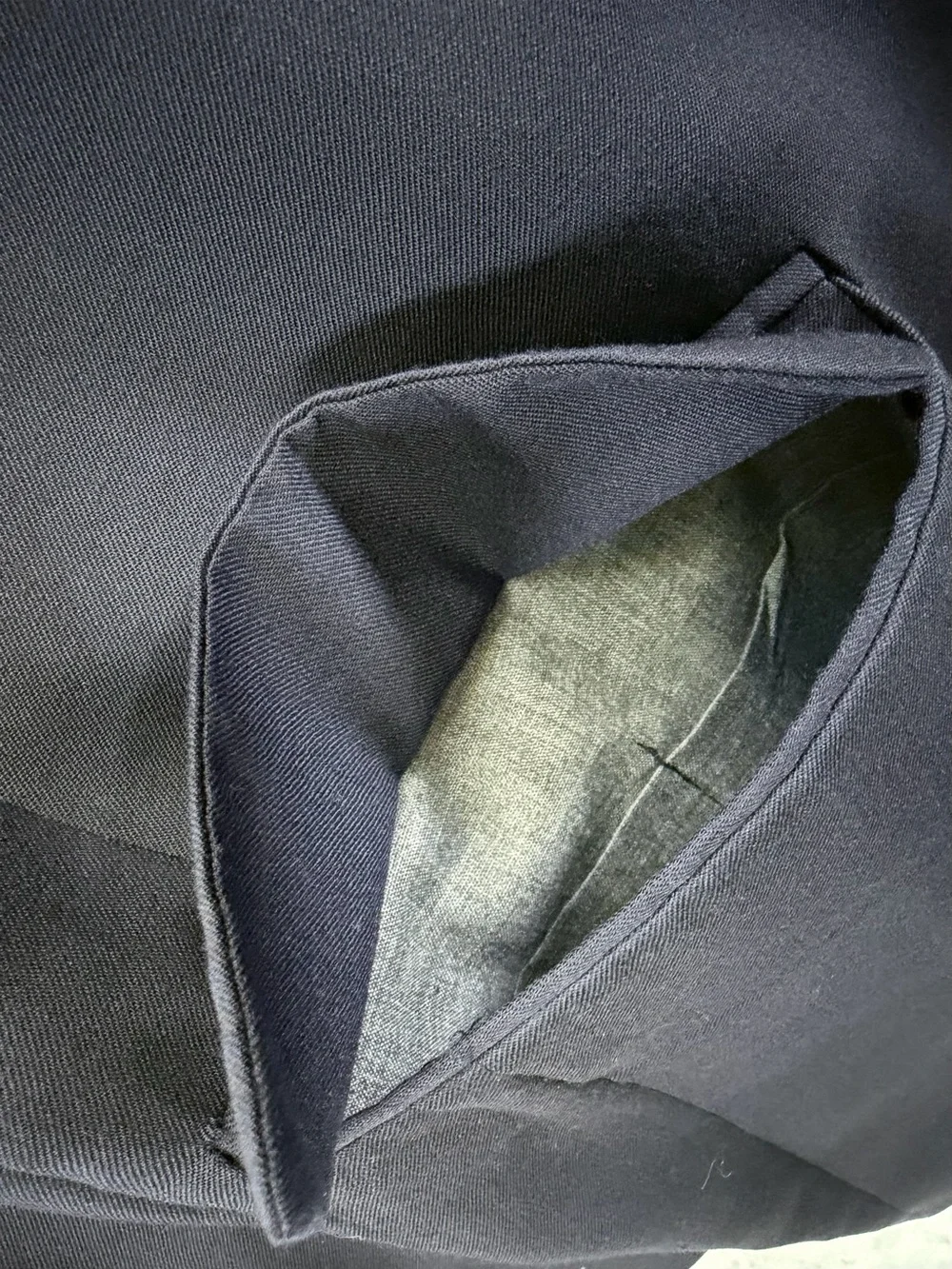 Vintage RSM Rochester Special Man 100% pure wool navy blazer big & tall